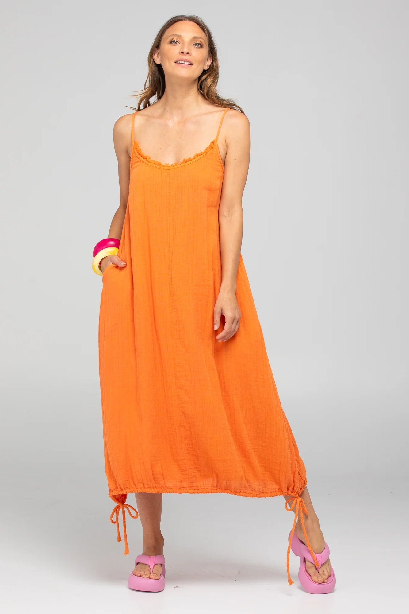 Arena Dress / Tangerine