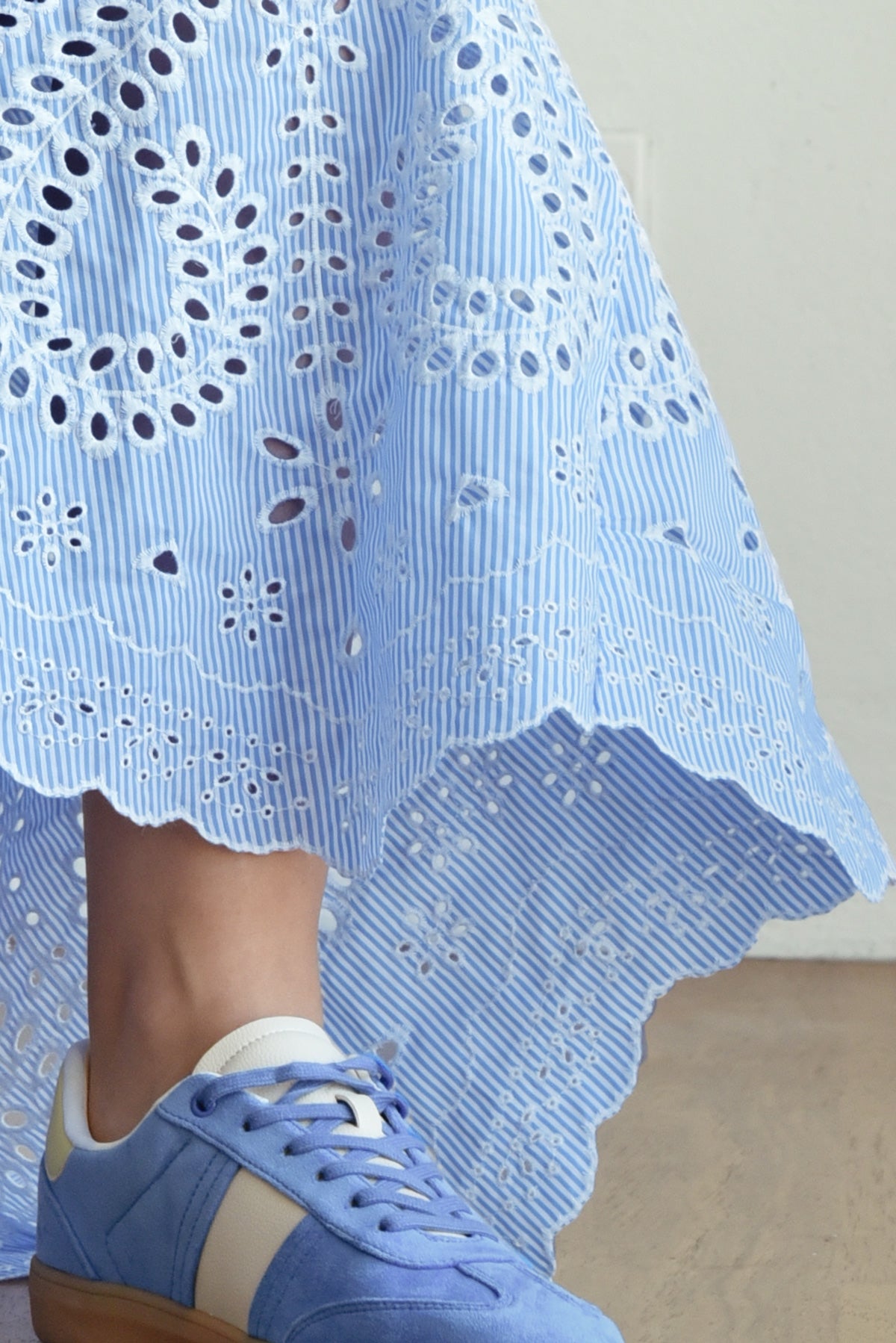 Forward Motion Skirt / Blue