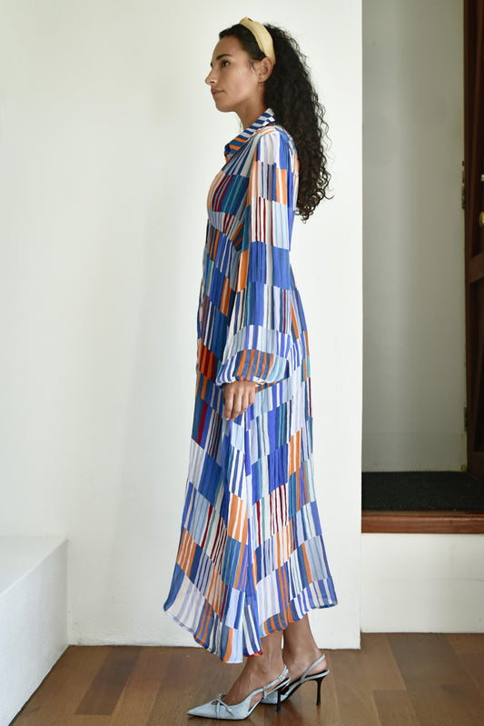 State of Bliss Dress / Blue