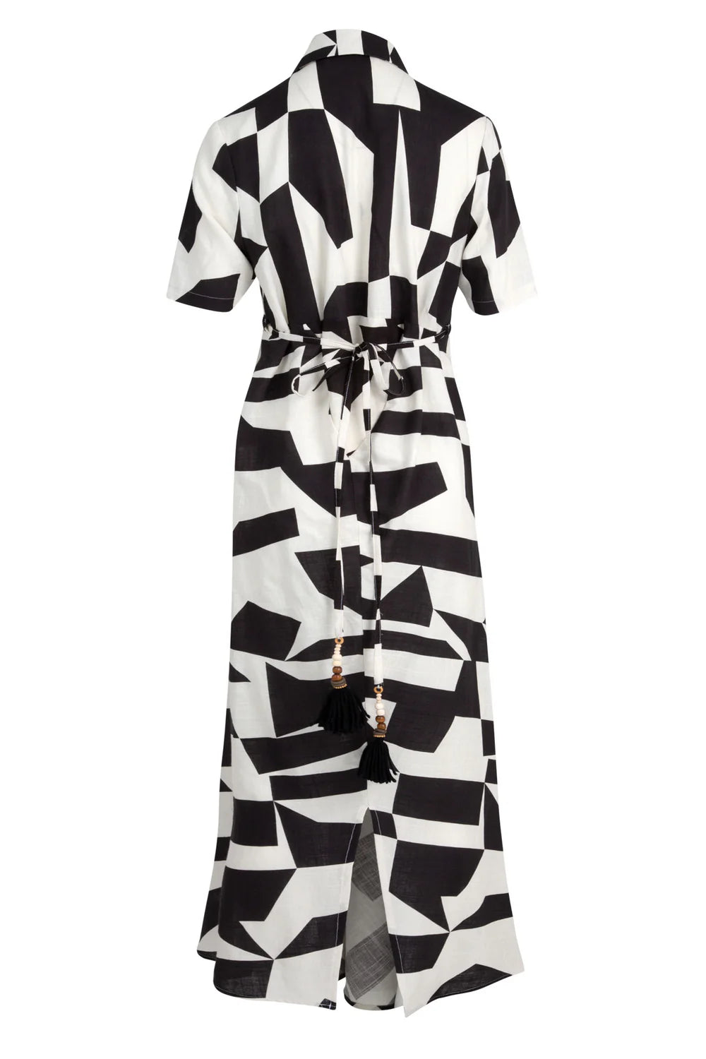 Good to Go Dress / Black Geometric