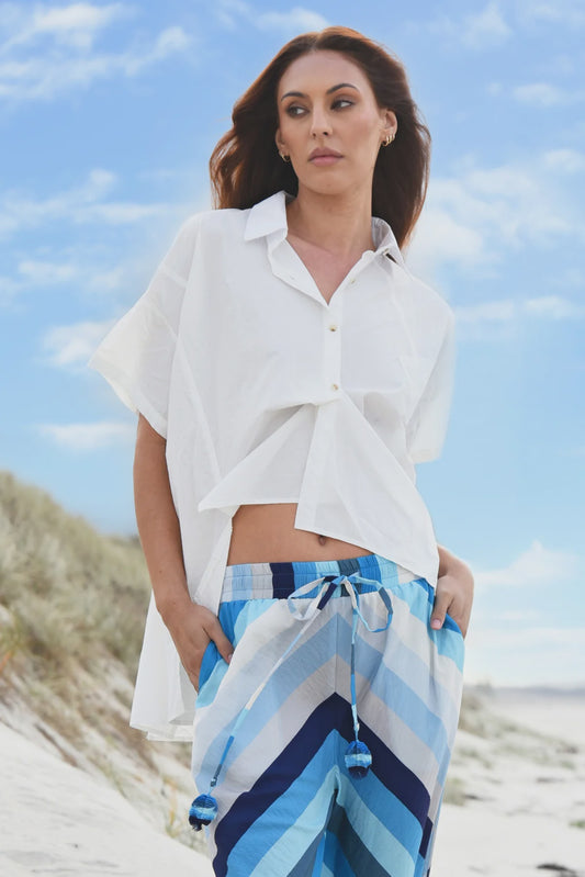 Clean Lines Shirt / White