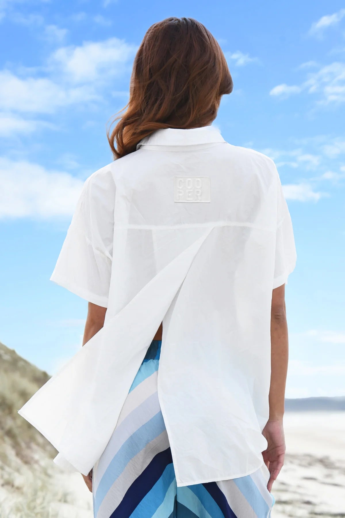 Clean Lines Shirt / White