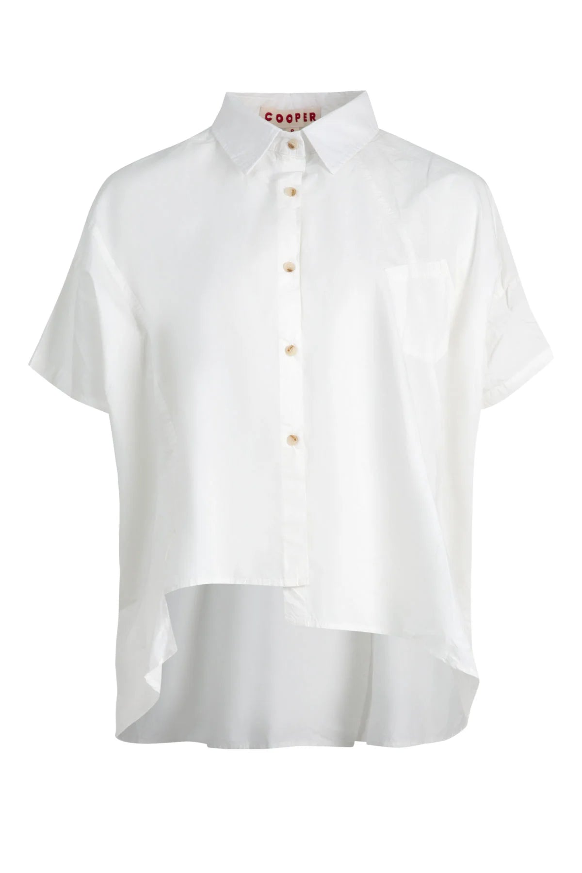 Clean Lines Shirt / White