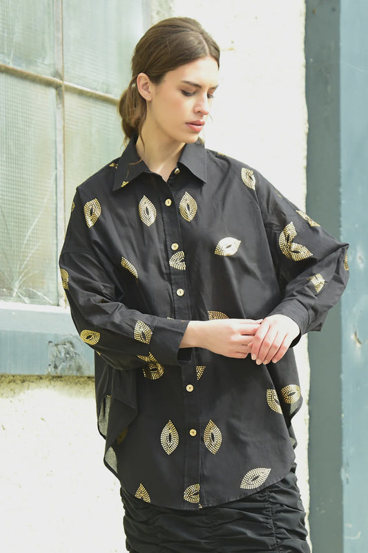 Break The Gold Shirt / Black-Gold