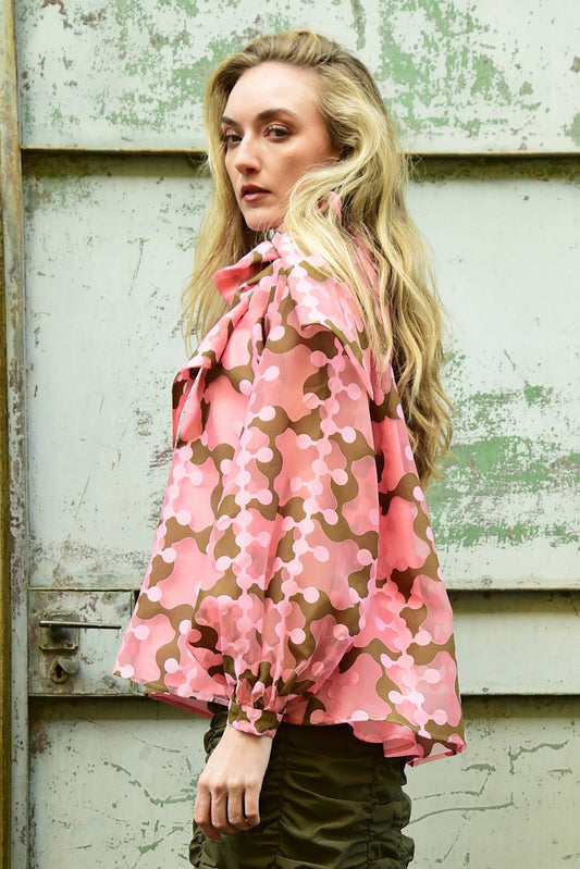 Just Bow With It Blouse / Pink