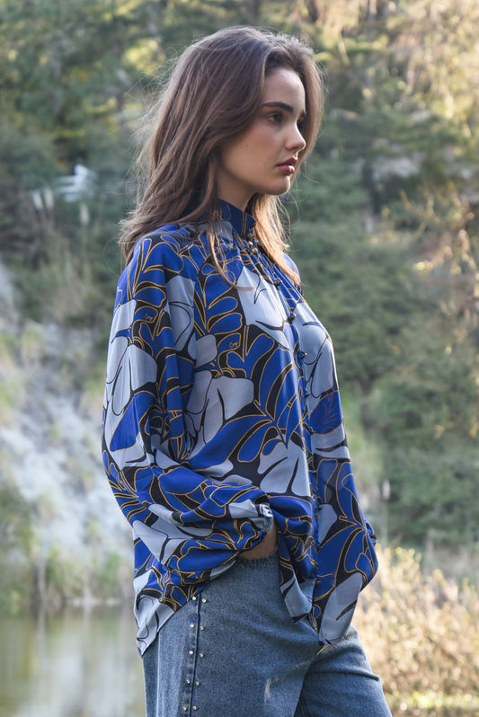 High & Mighty Blouse / Blue