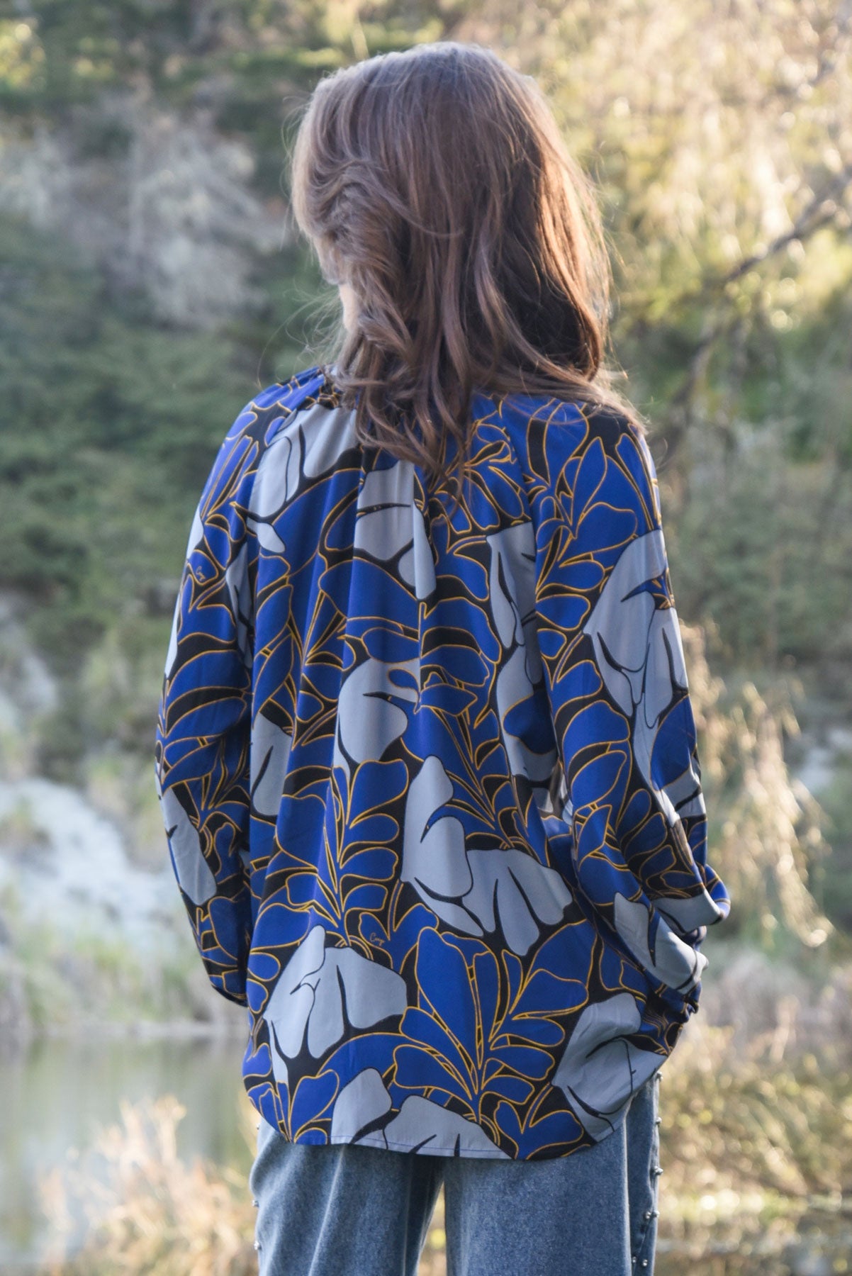 High & Mighty Blouse / Blue