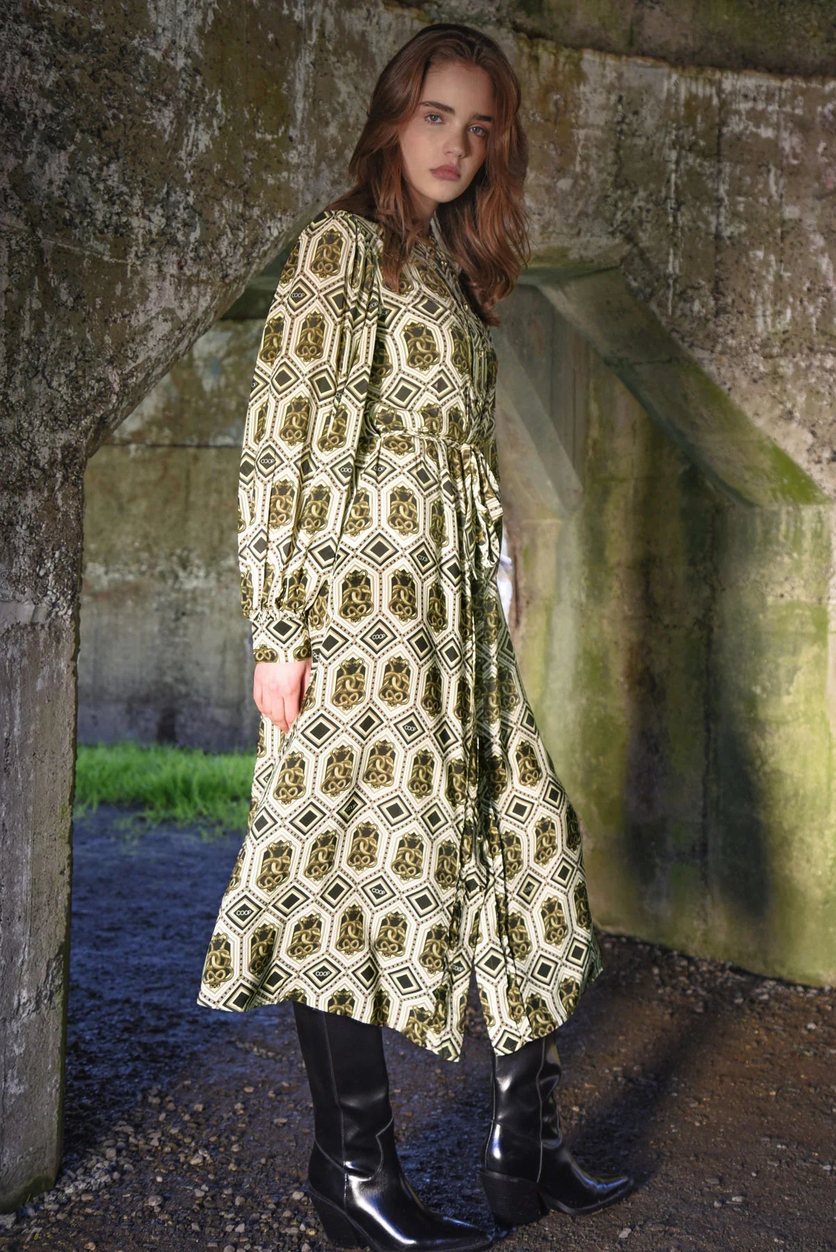 Charm Me Dress / Bronze