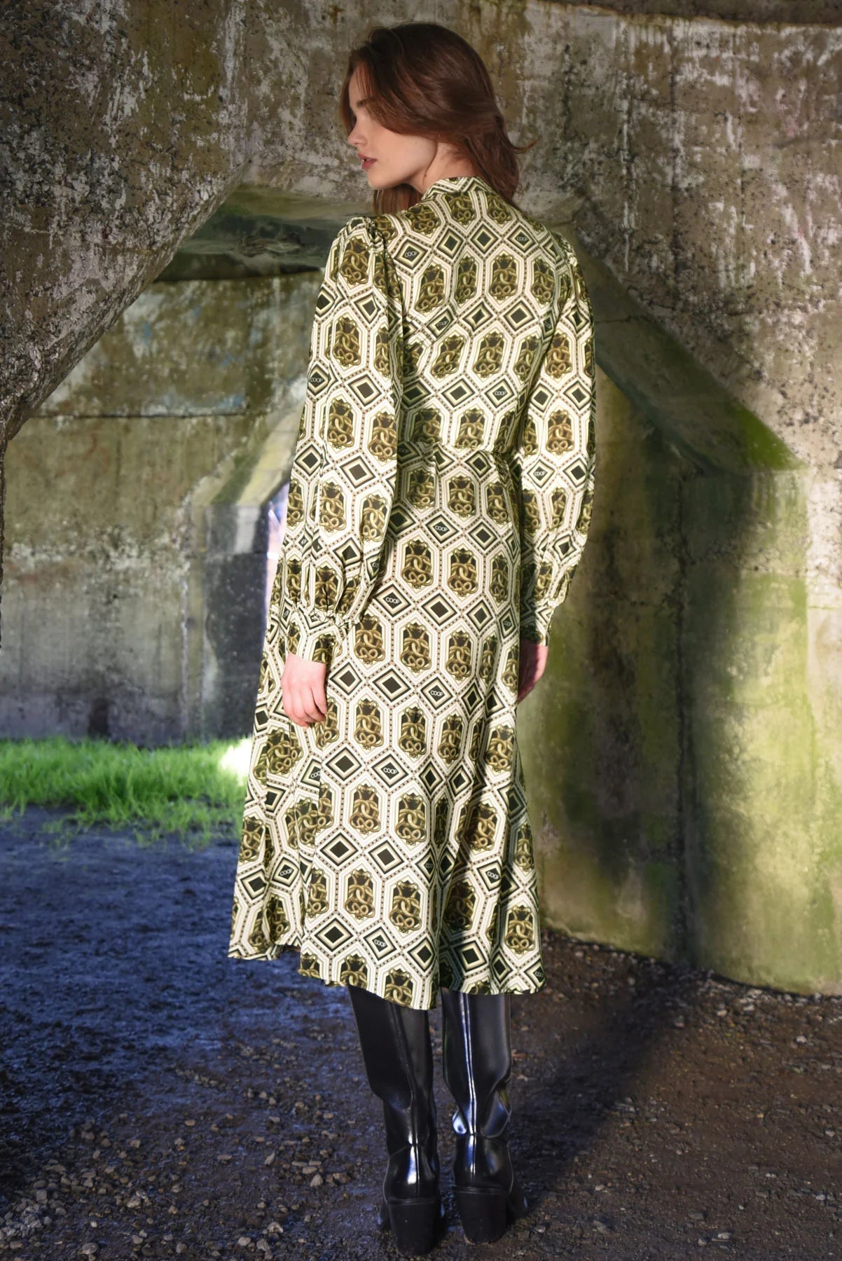 Charm Me Dress / Bronze