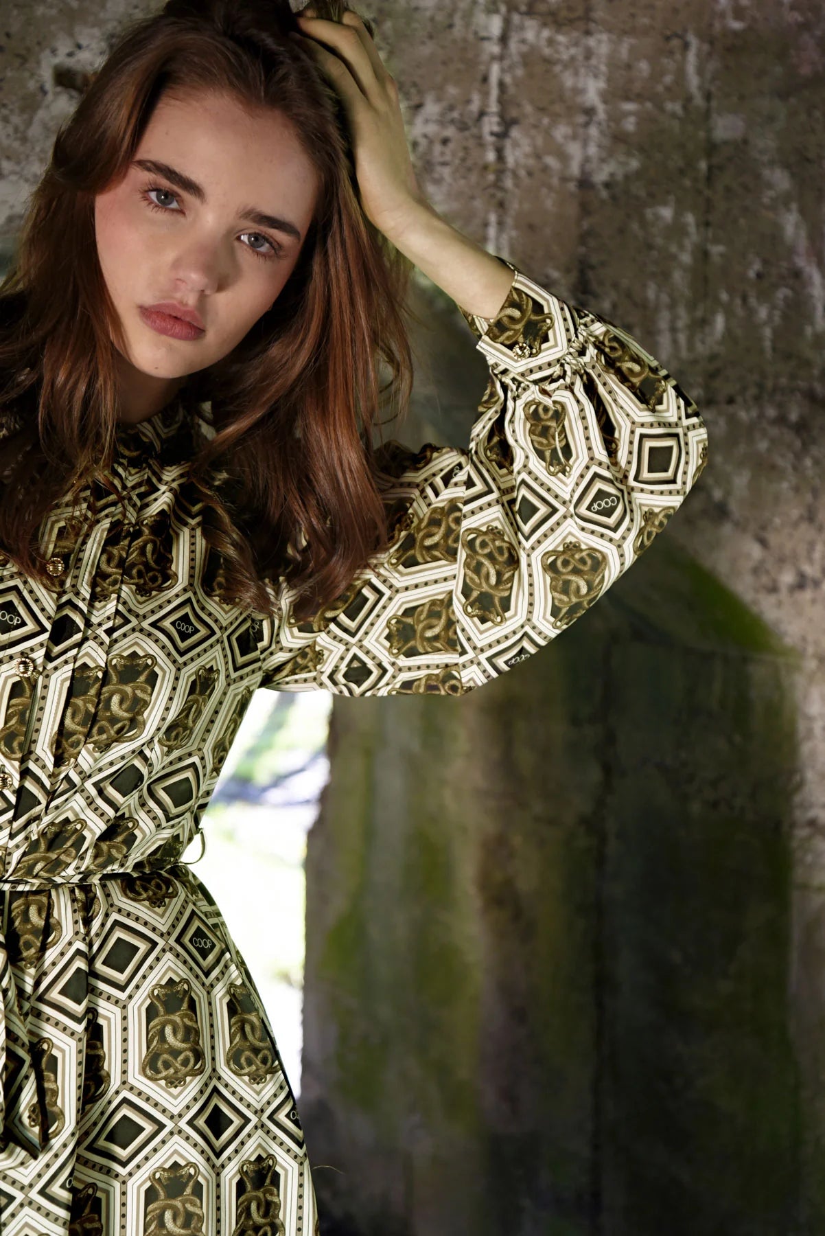 Charm Me Dress / Bronze