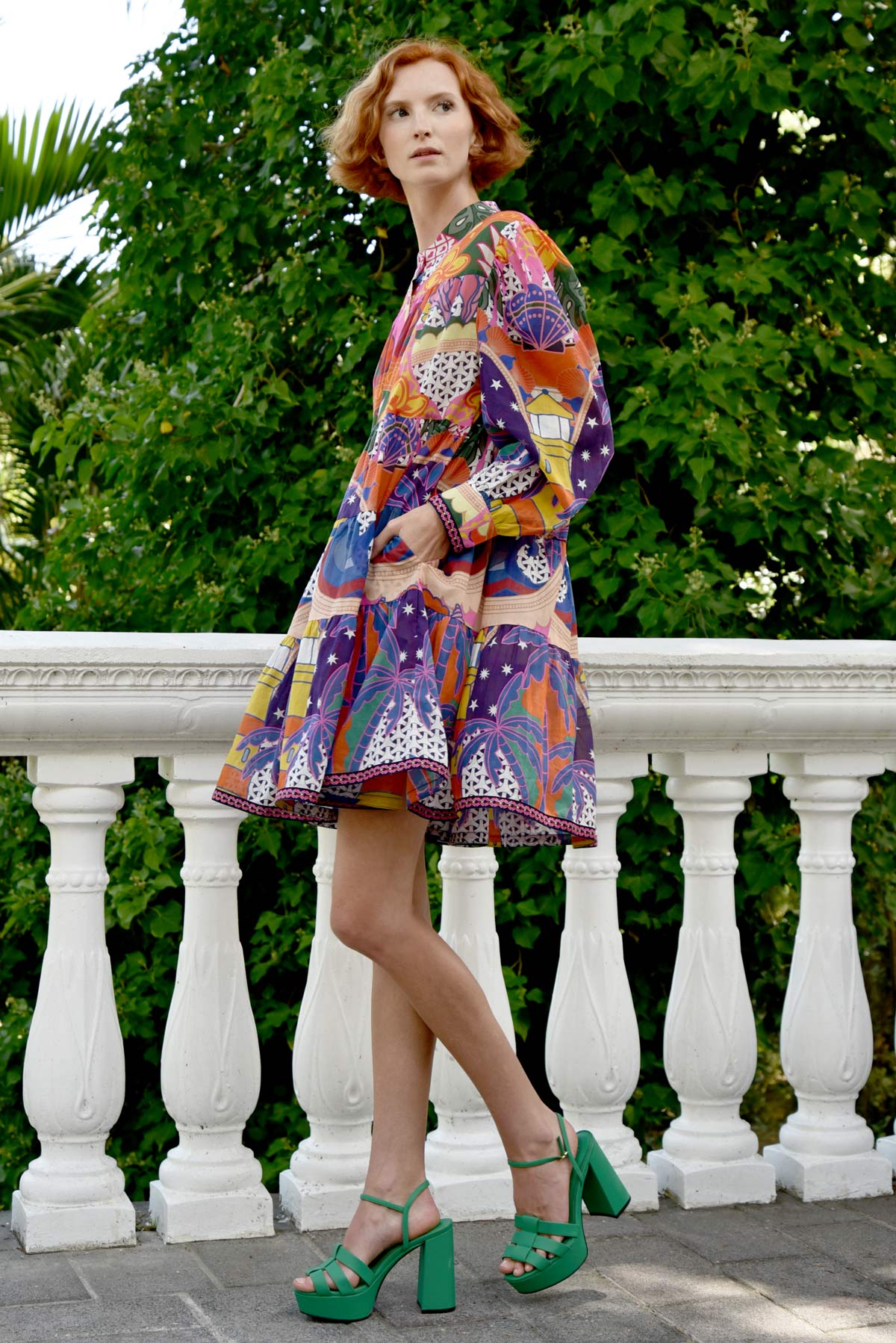 Tier-Ific Dress / Bright