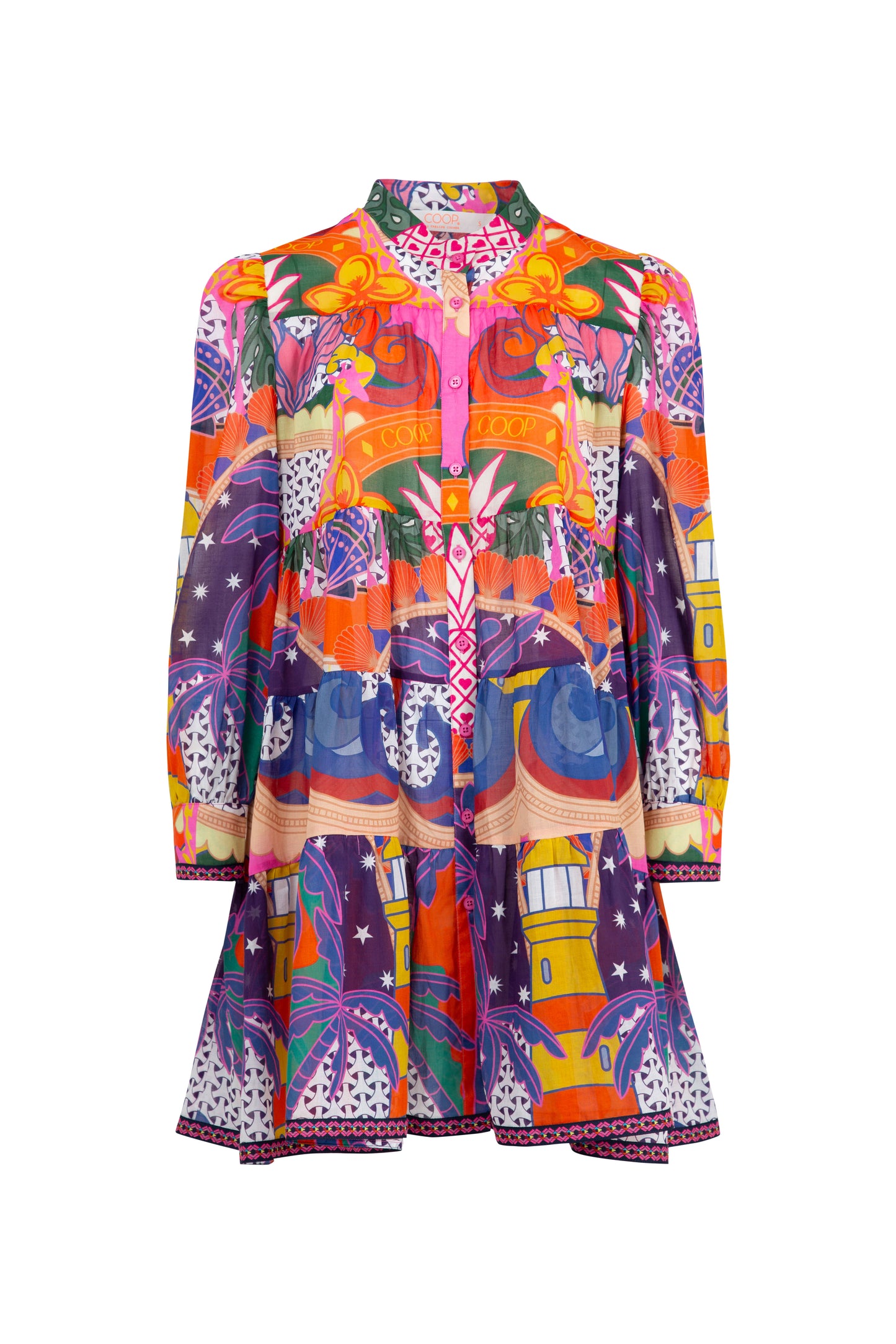 Tier-Ific Dress / Bright