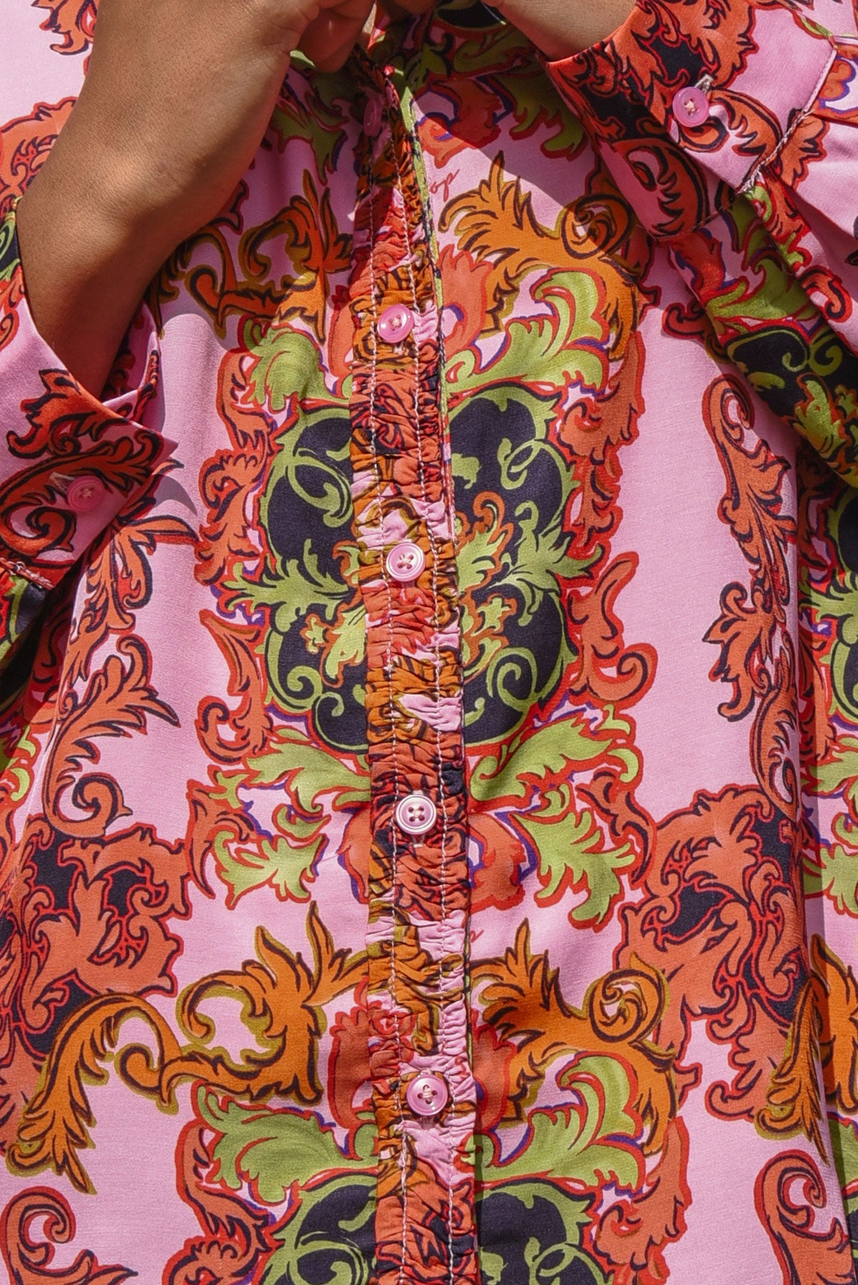 Sew It Seams Shirt / Pink