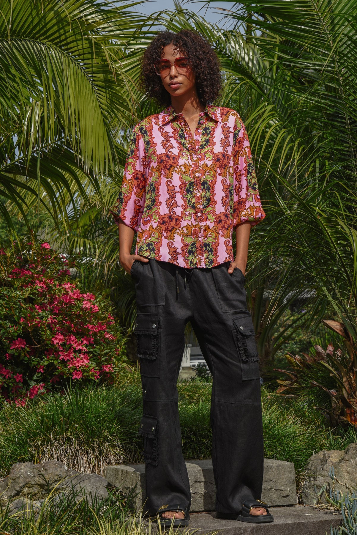 Sew It Seams Shirt / Pink