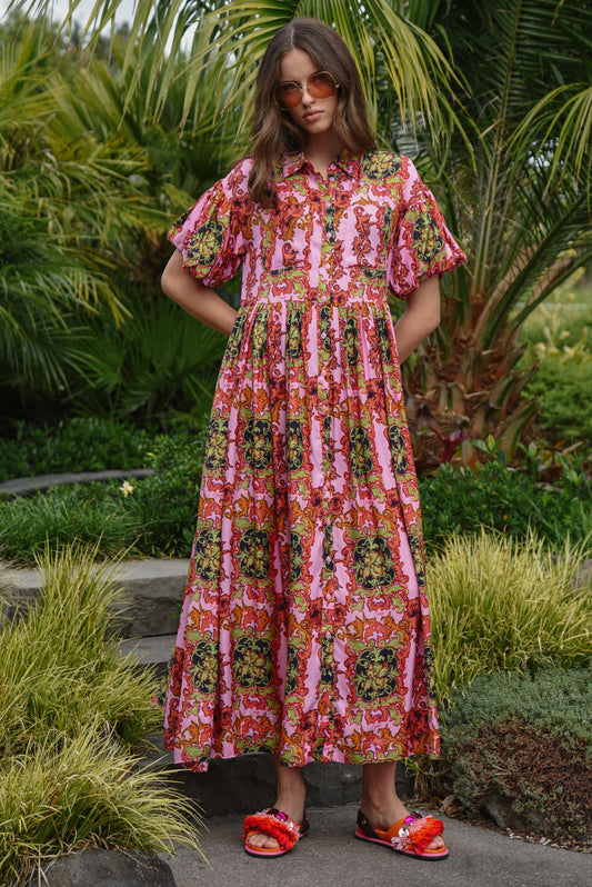 Tickled Pink Dress / Pink