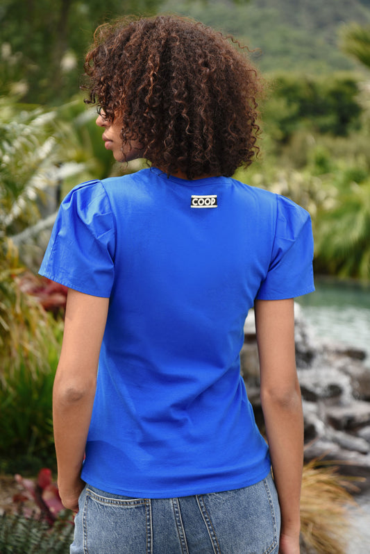 True Colours Top / Blue