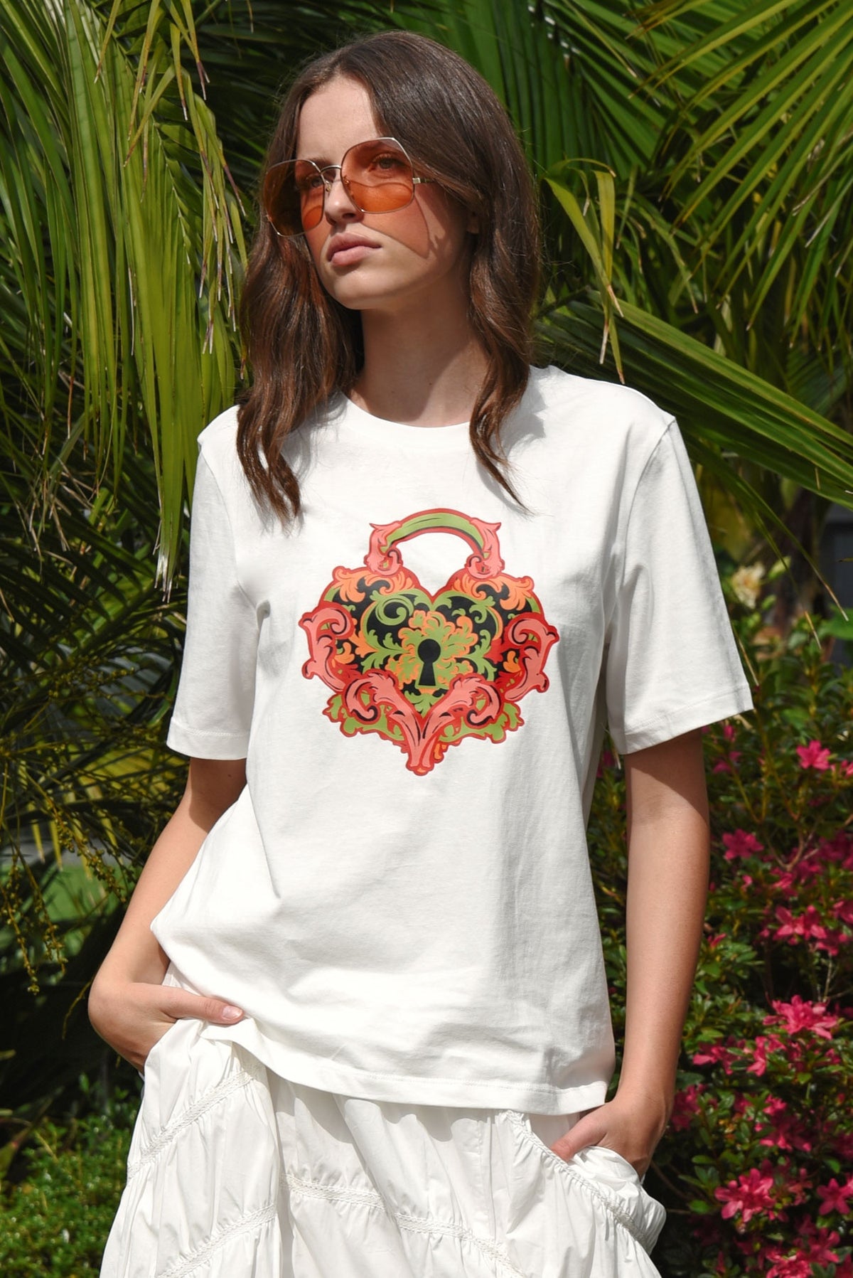 Guil-Tee Pleasures Tee / White