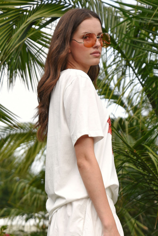Guil-Tee Pleasures Tee / White