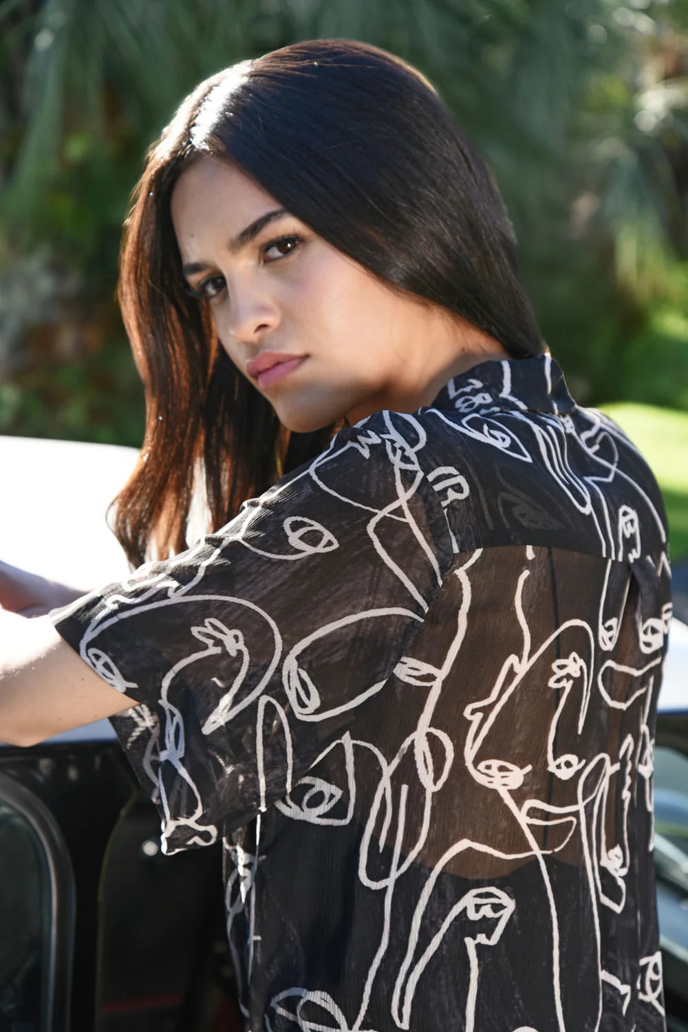 Drawn to Perfection Dress / Black