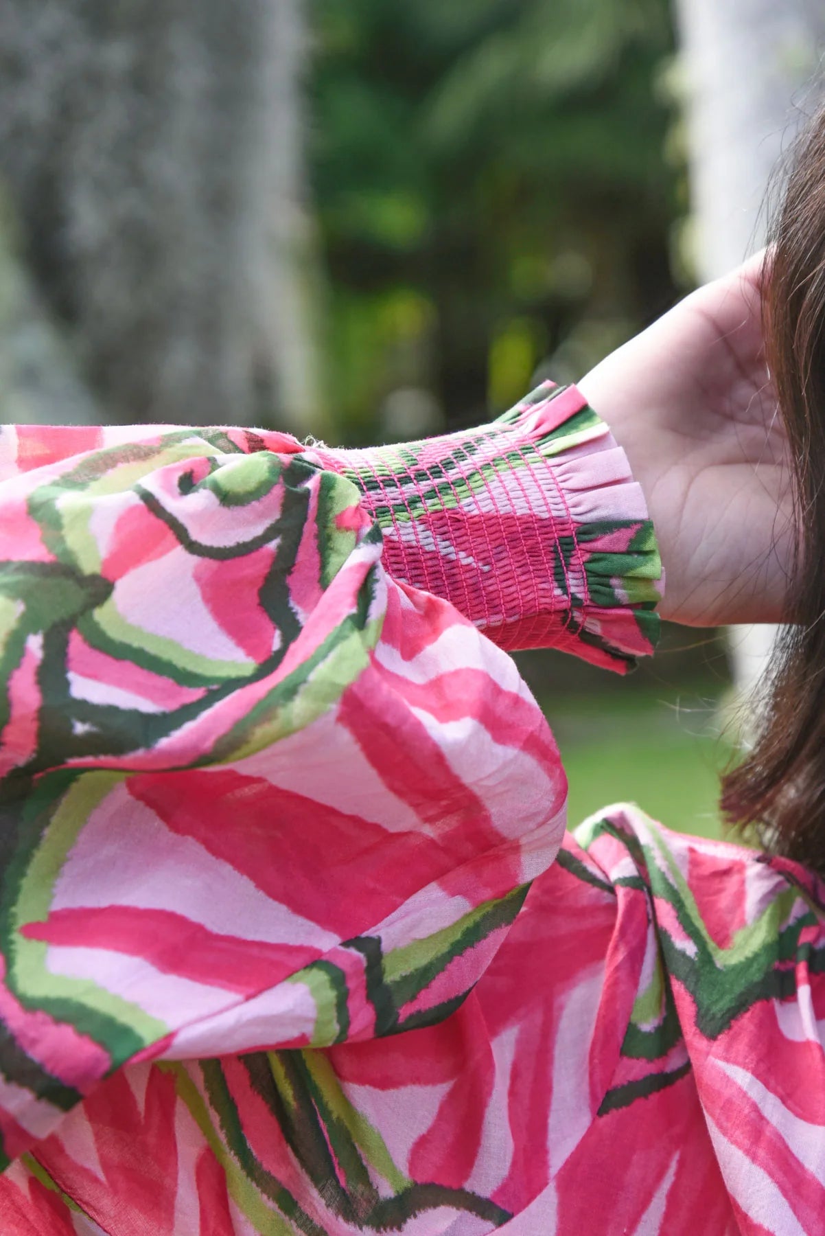 Smock of the Town Dress / Pink