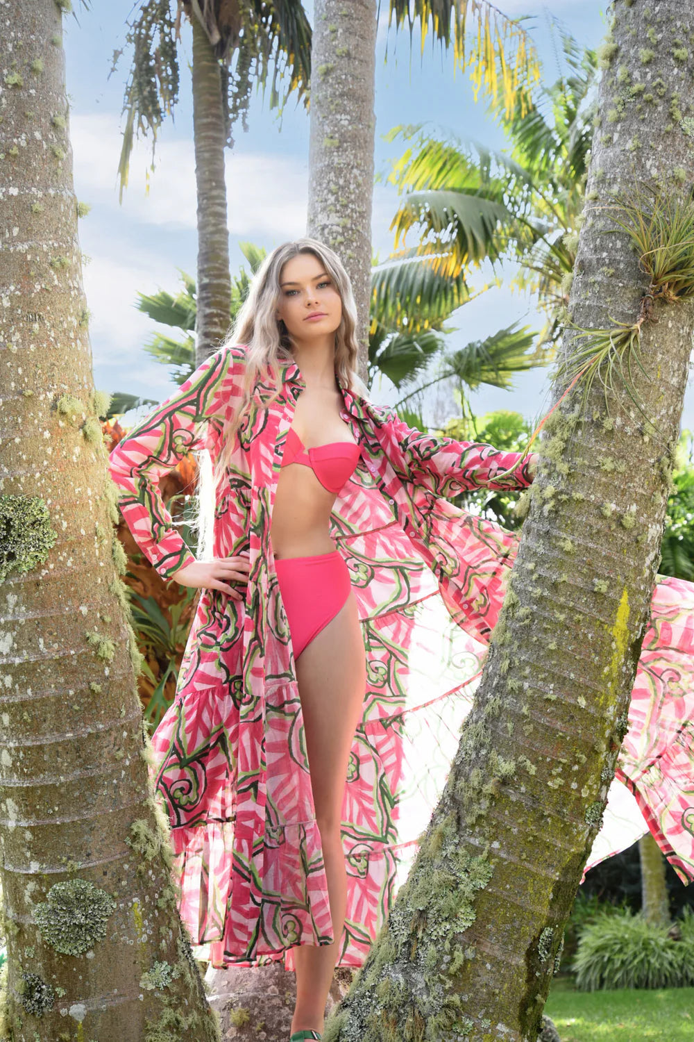 Sun and the Swoon Dress / Pink