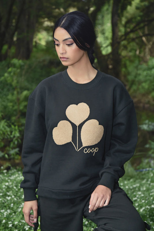 Sew Much Fun Sweatshirt / Black