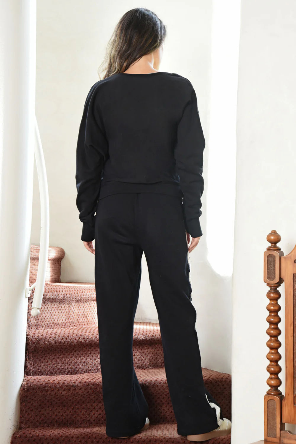 Side Hustle Trackpant / Black