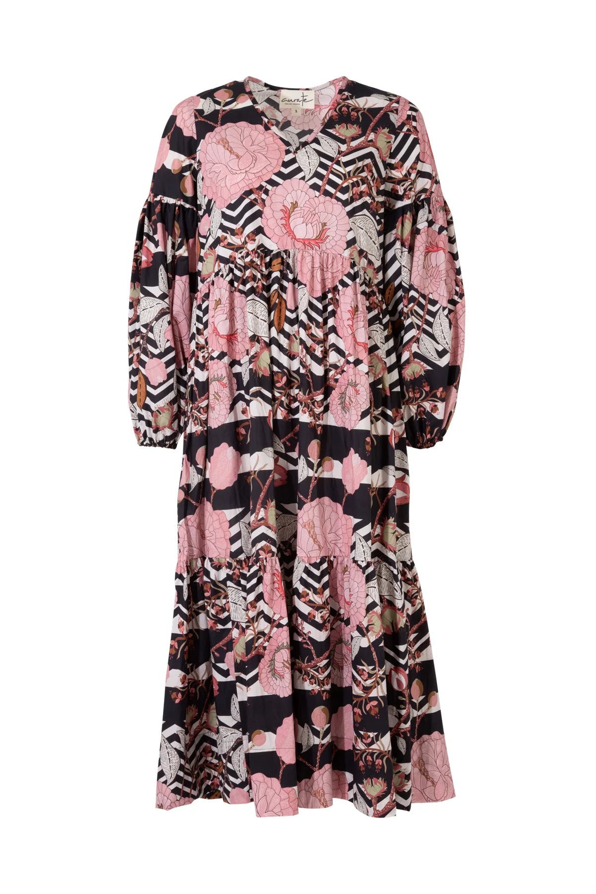 Swept Away Dress / Floral Line