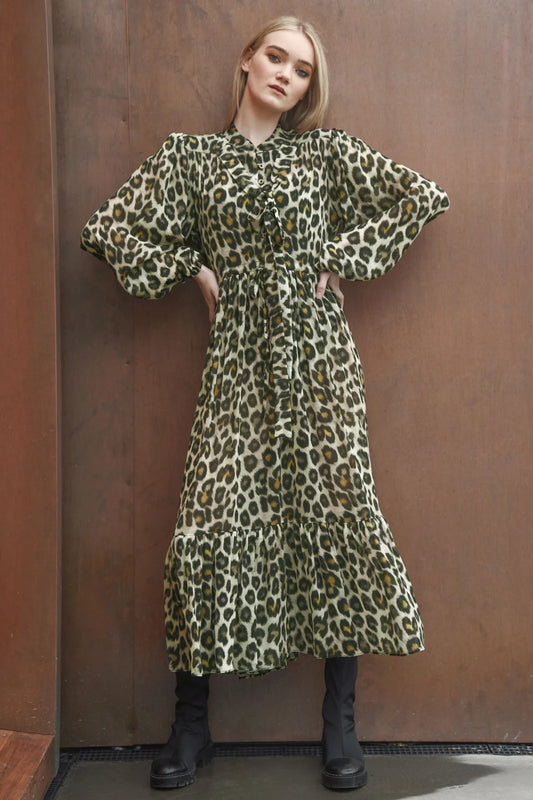 Just One Thing Dress / Leopard