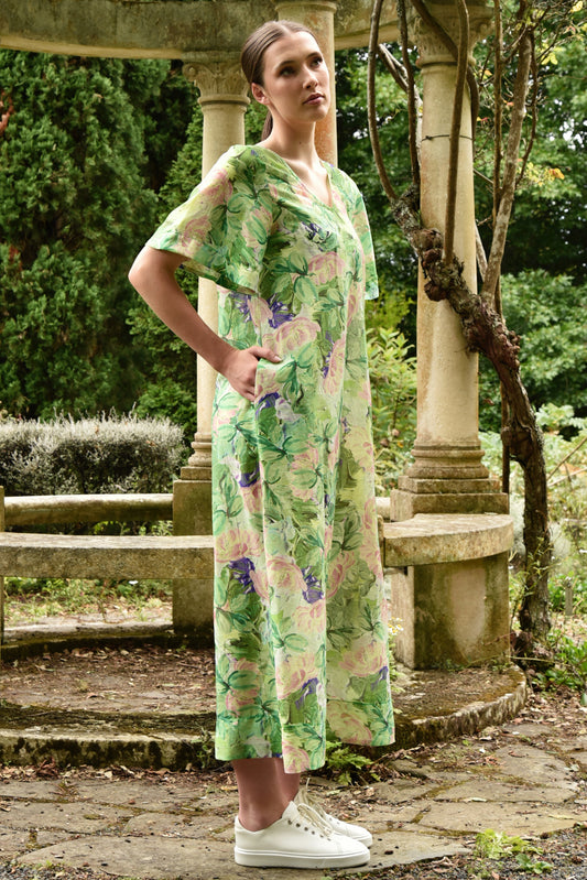 Dress Rehearsal Dress / Green Floral