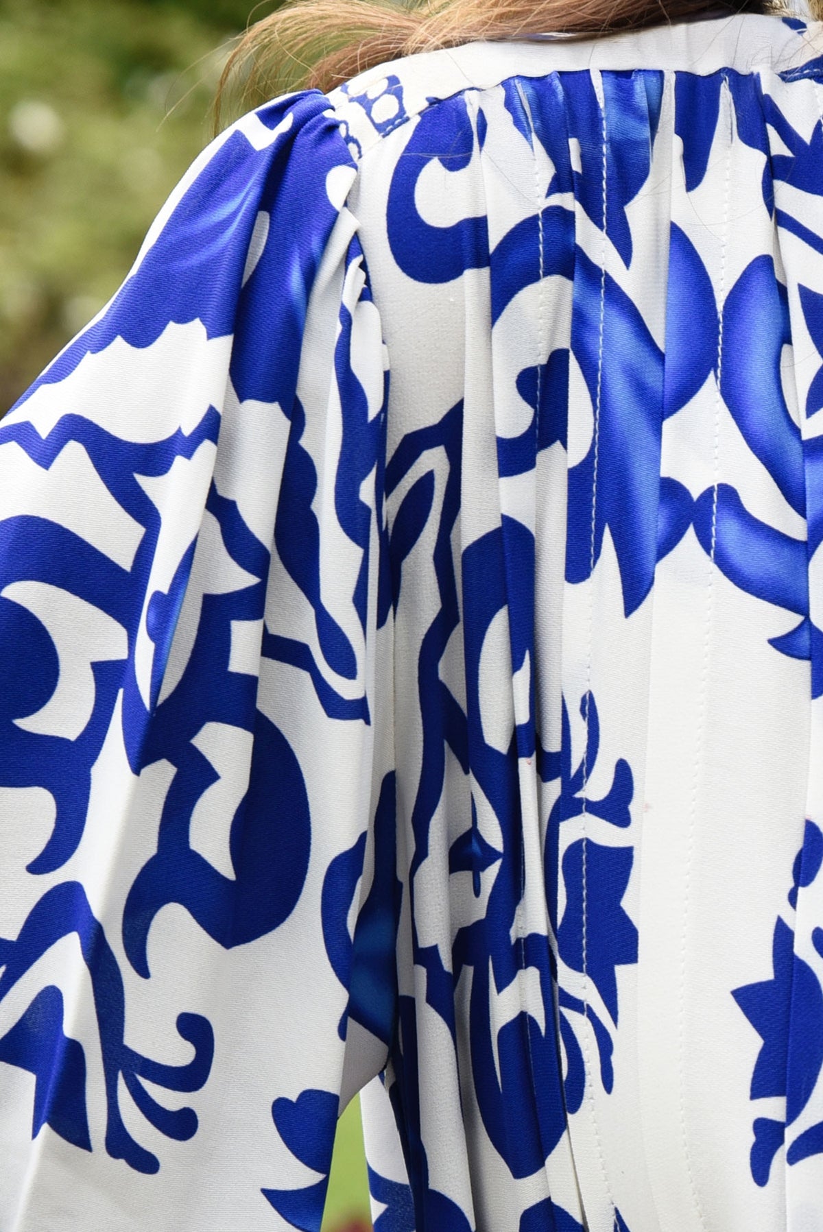Now and then Dress / Blue Tile