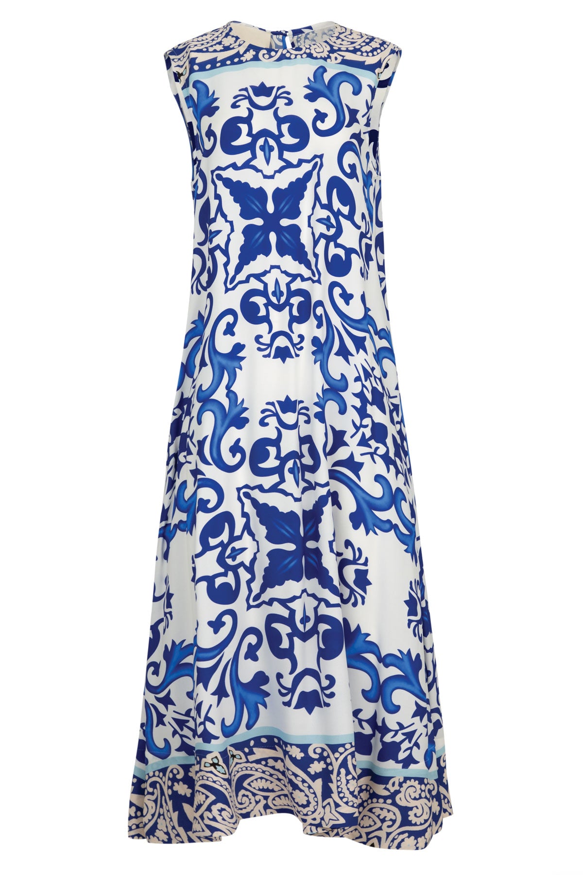 Smooth Ride Dress / Blue Tile