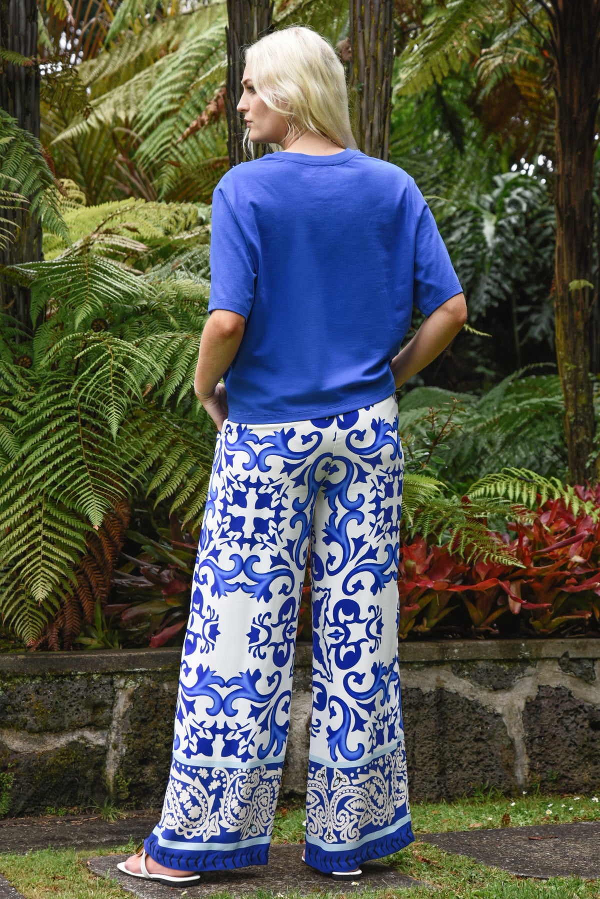 Take Your Lead Pant / Blue Tile