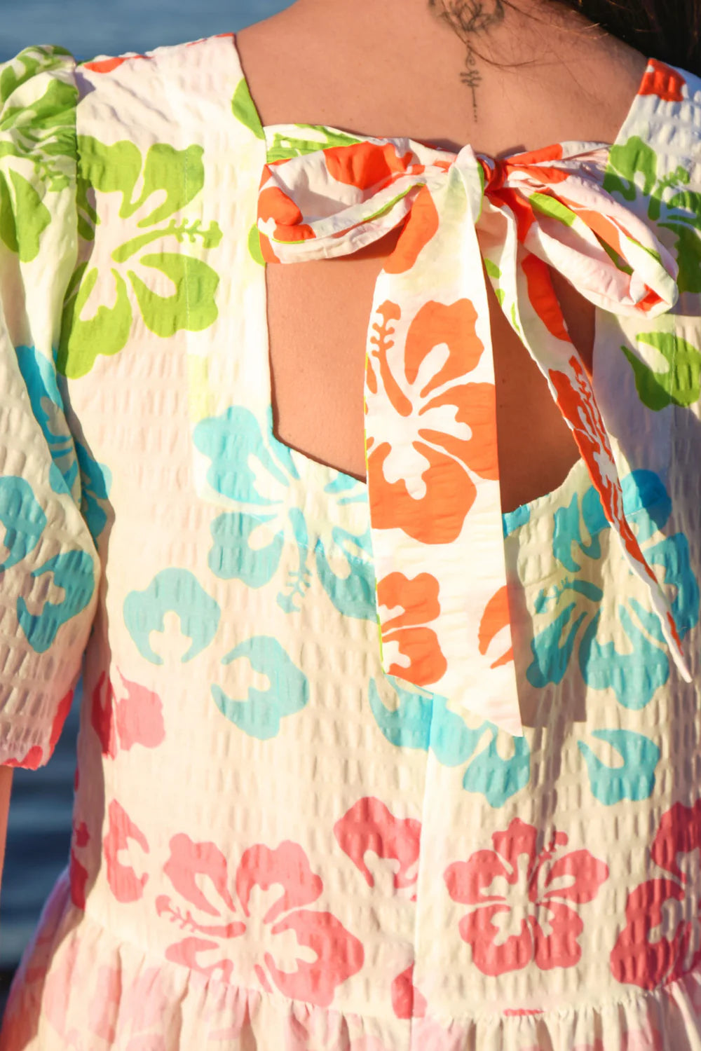 Hidden Gem Dress / Hibiscus