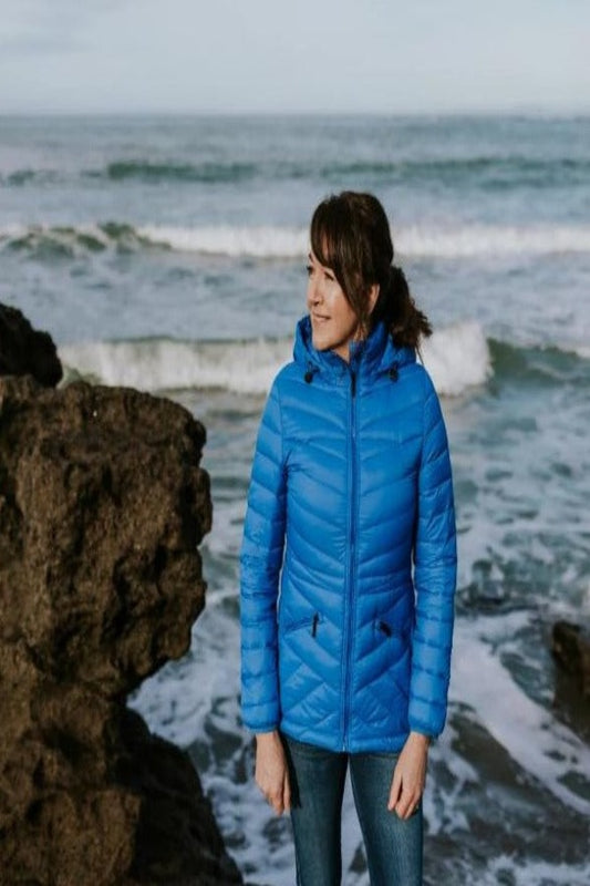 Cushla Packable Jacket /Cobalt