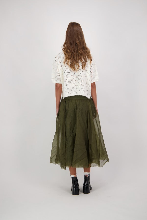 Chanel Skirt /Khaki