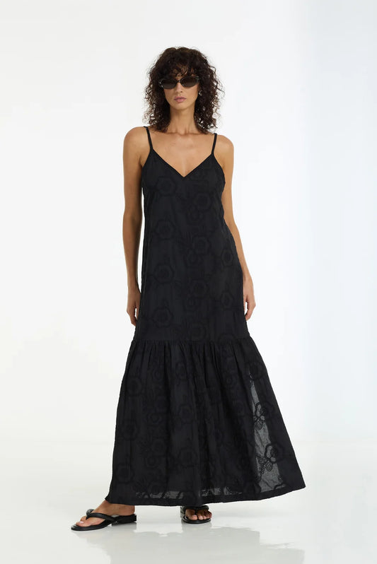 Dallas Maxi Dress / Black