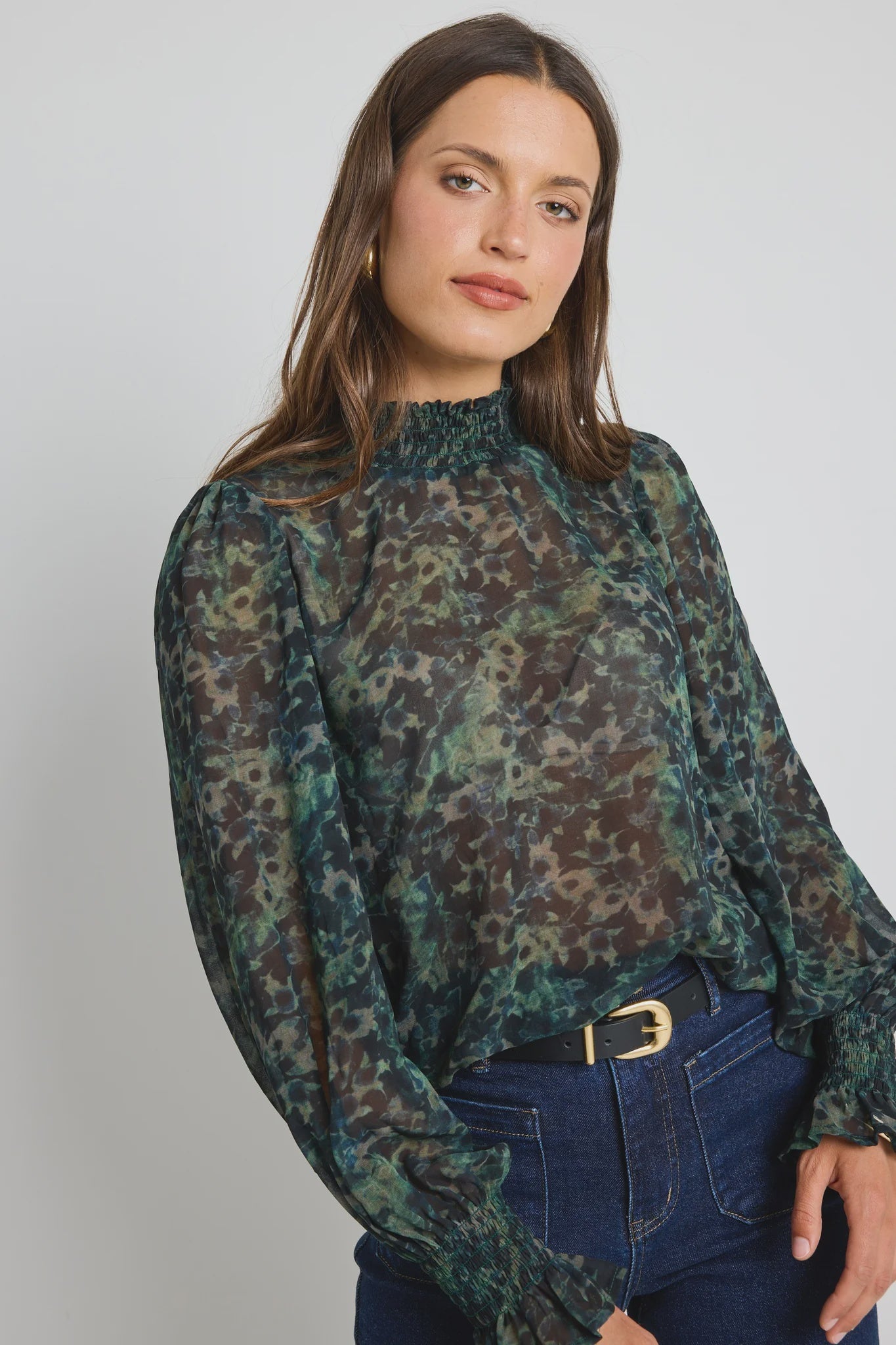Emphatic Khaki / Ditsy Print