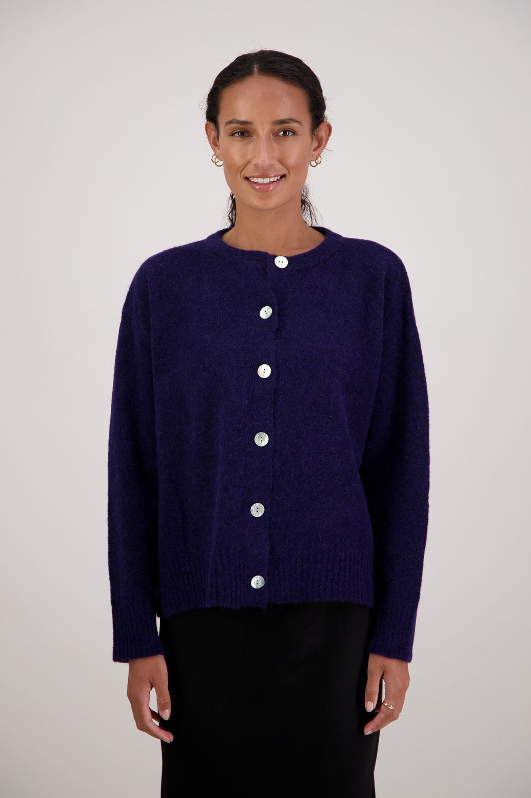 Fable Cardigan / Ink