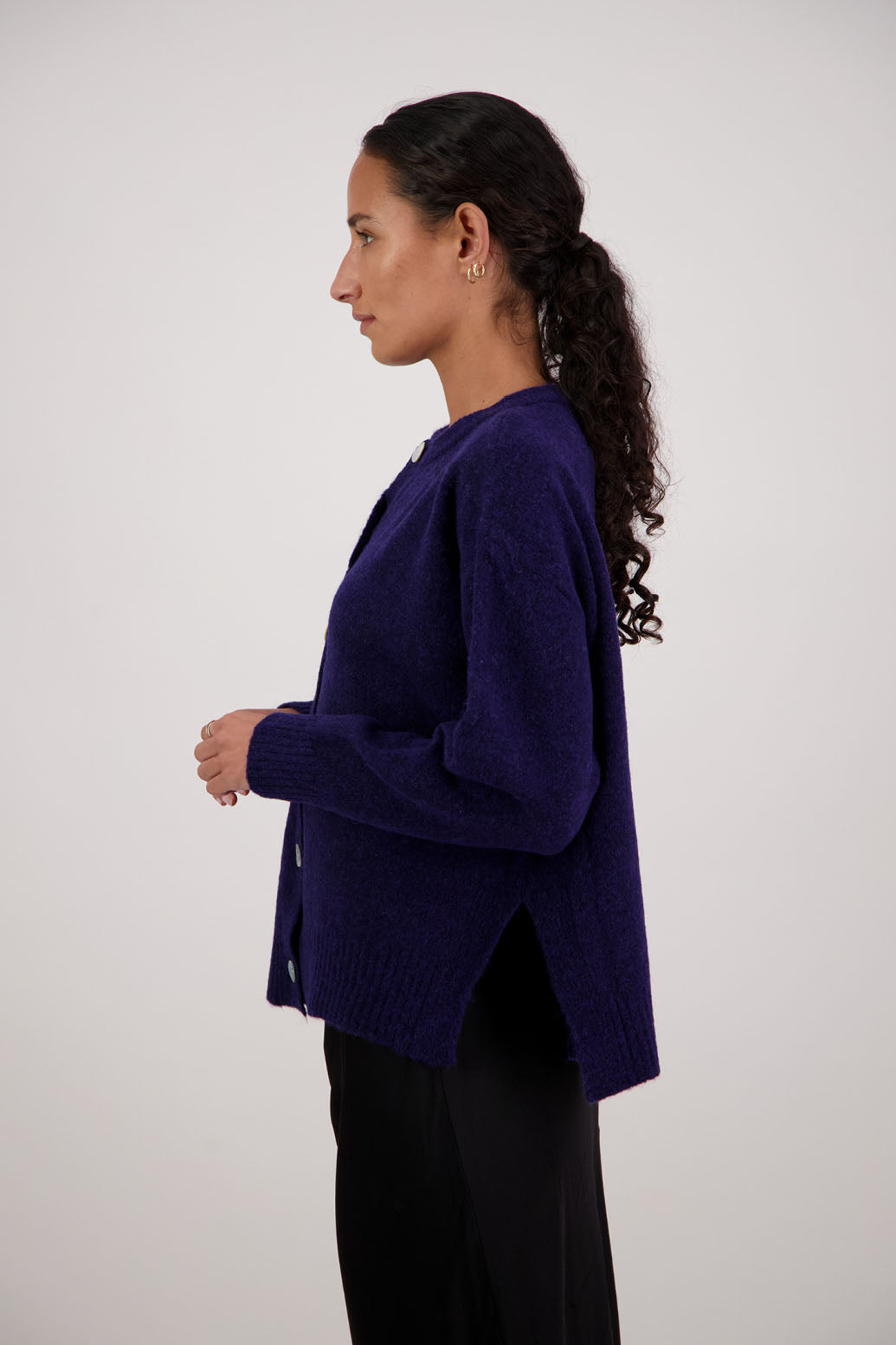 Fable Cardigan / Ink