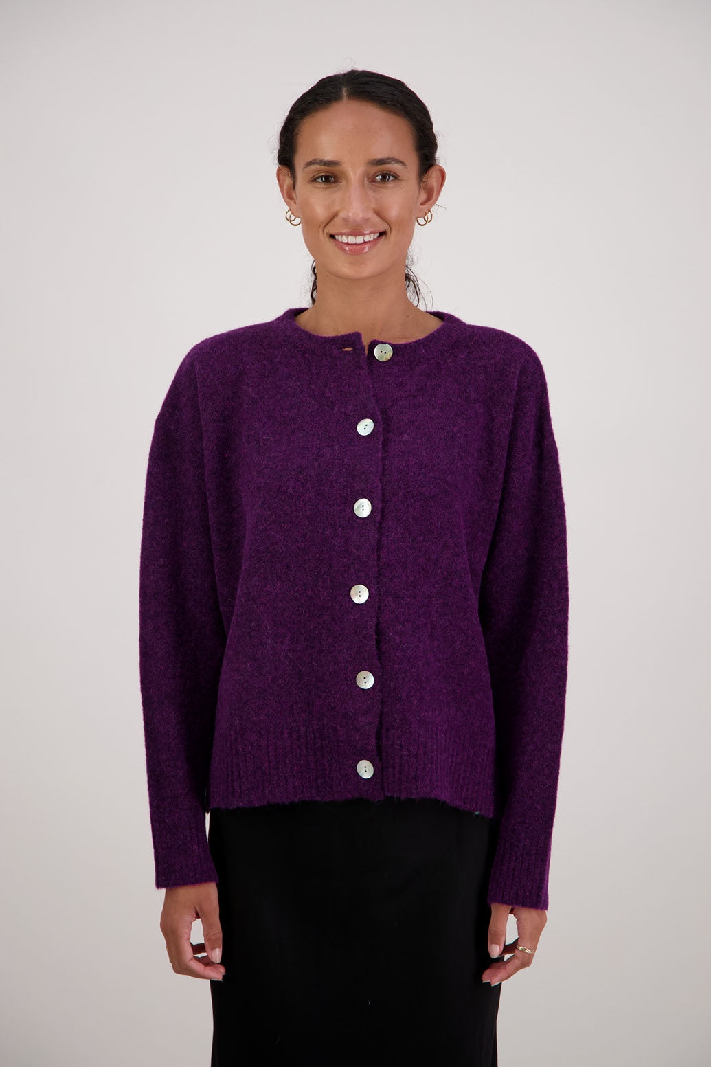 Fable Cardigan / Purple