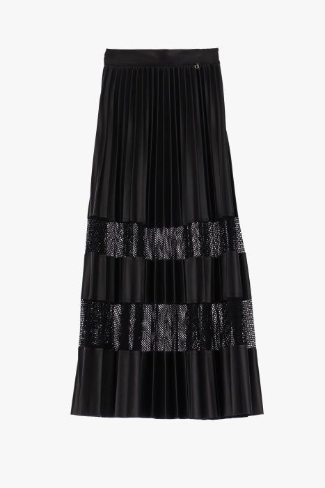 Peek-A-Boo Skirt /Black