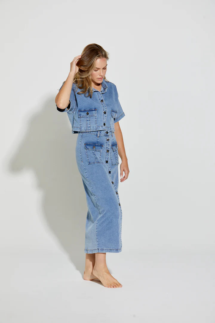 Ginsberg LW Denim Skirt