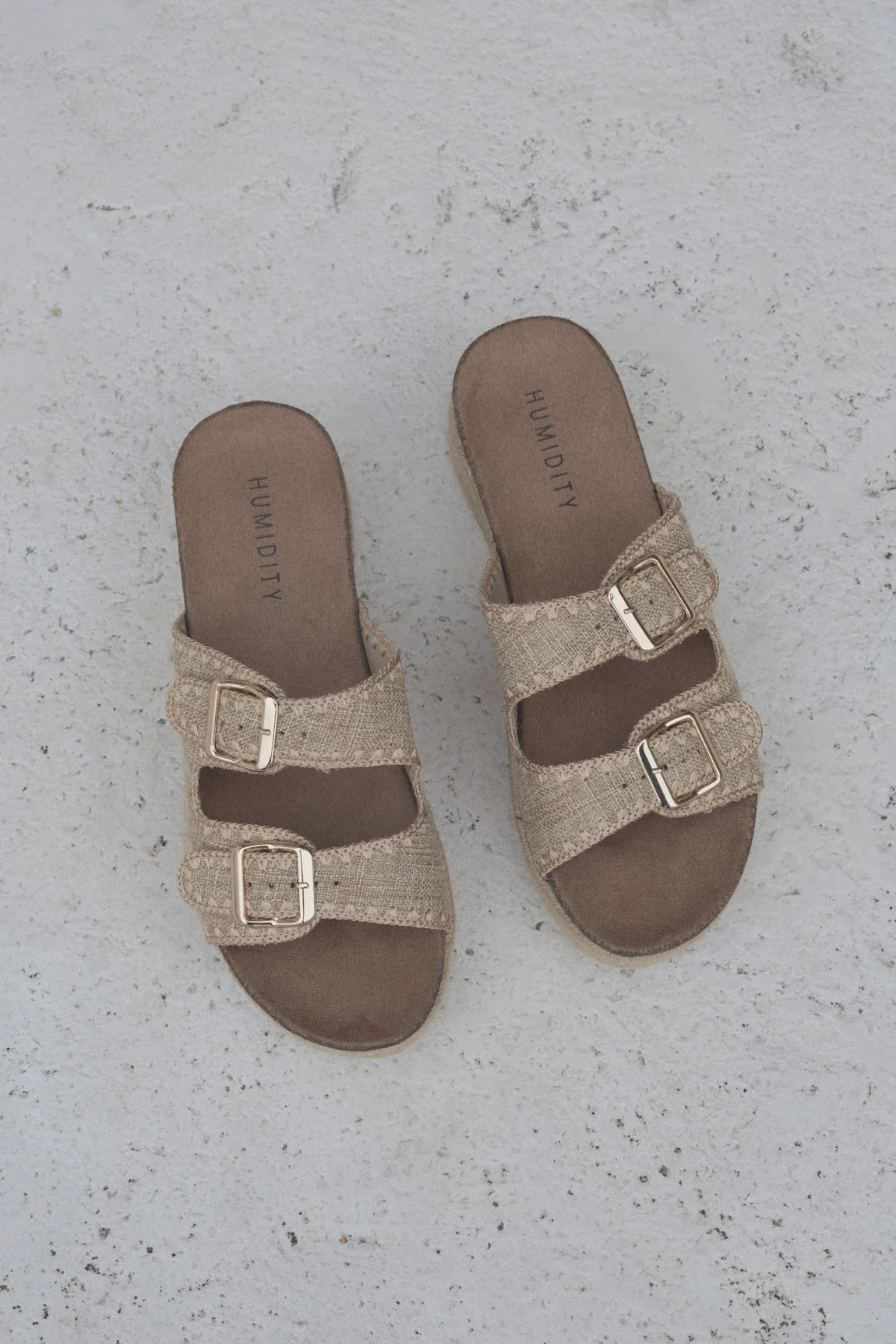Linen Slide/ Natural