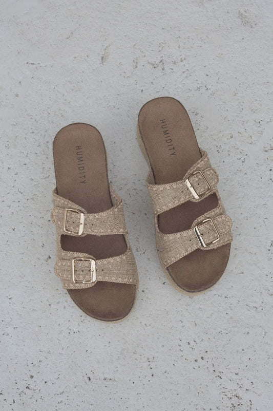 Linen Slide/ Natural