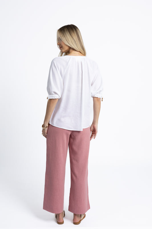 Reece Blouse / White
