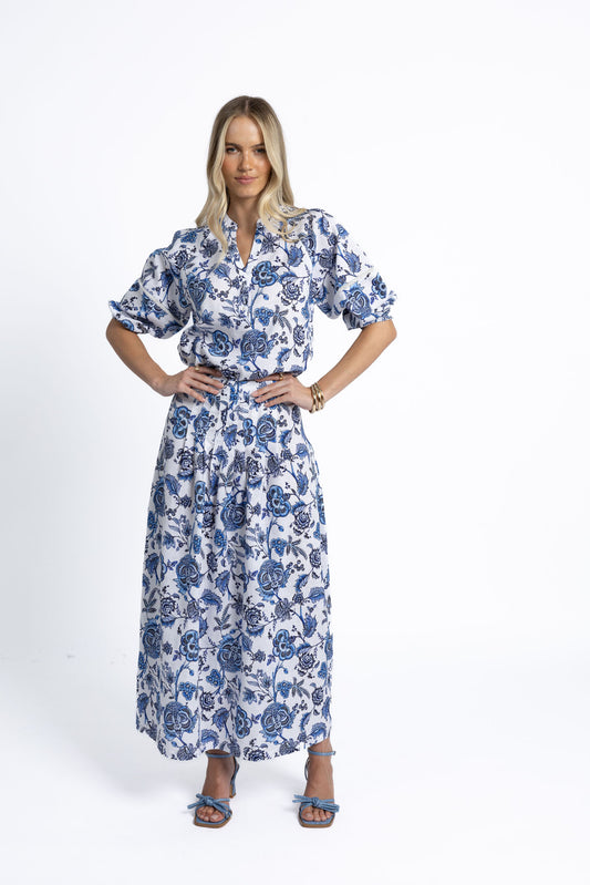 Rosa Blouse / Jardn Print