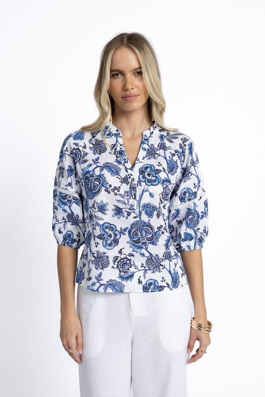 Rosa Blouse / Jardn Print