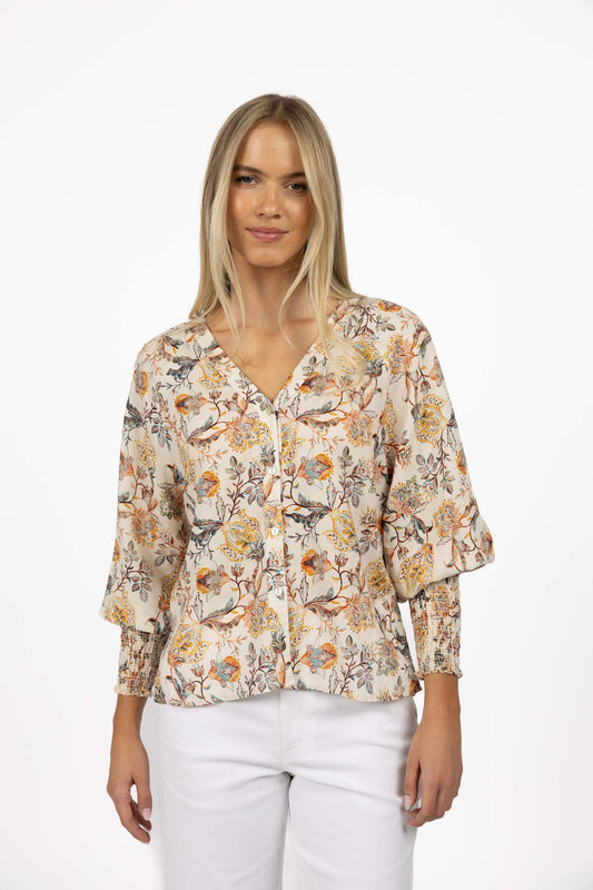 Frances Blouse / Kaffir Print