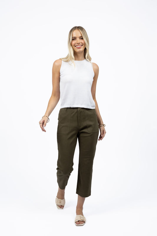 Raya Pant / Moss